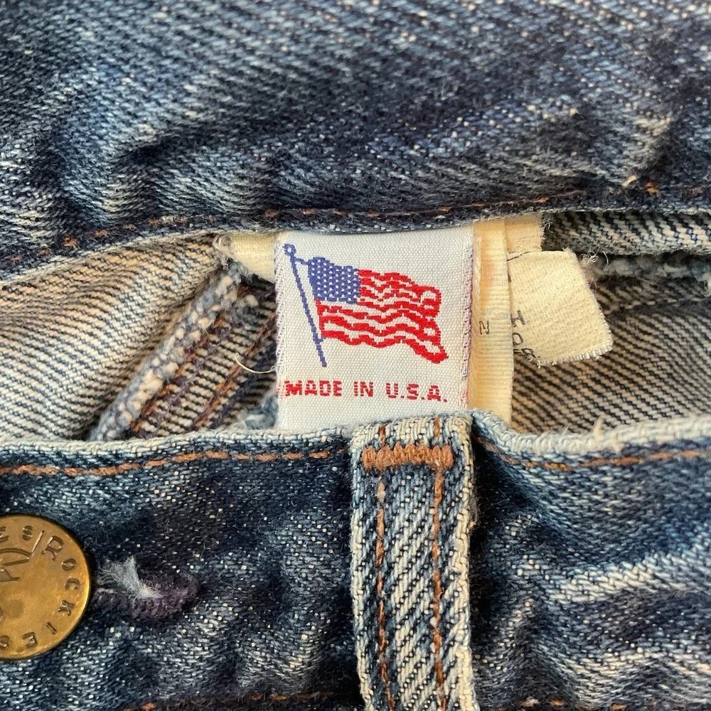 Rockies Rocky Mountain Jeans‎ Womens 7/28 Blue Denim Western Cowgirl High Rise